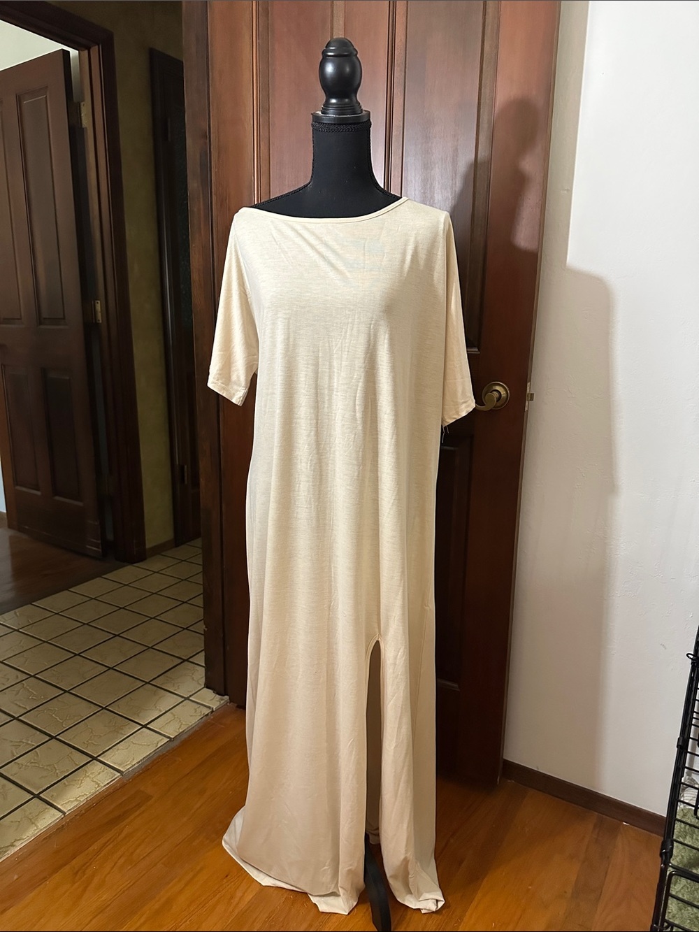 Casual boho maxi dress